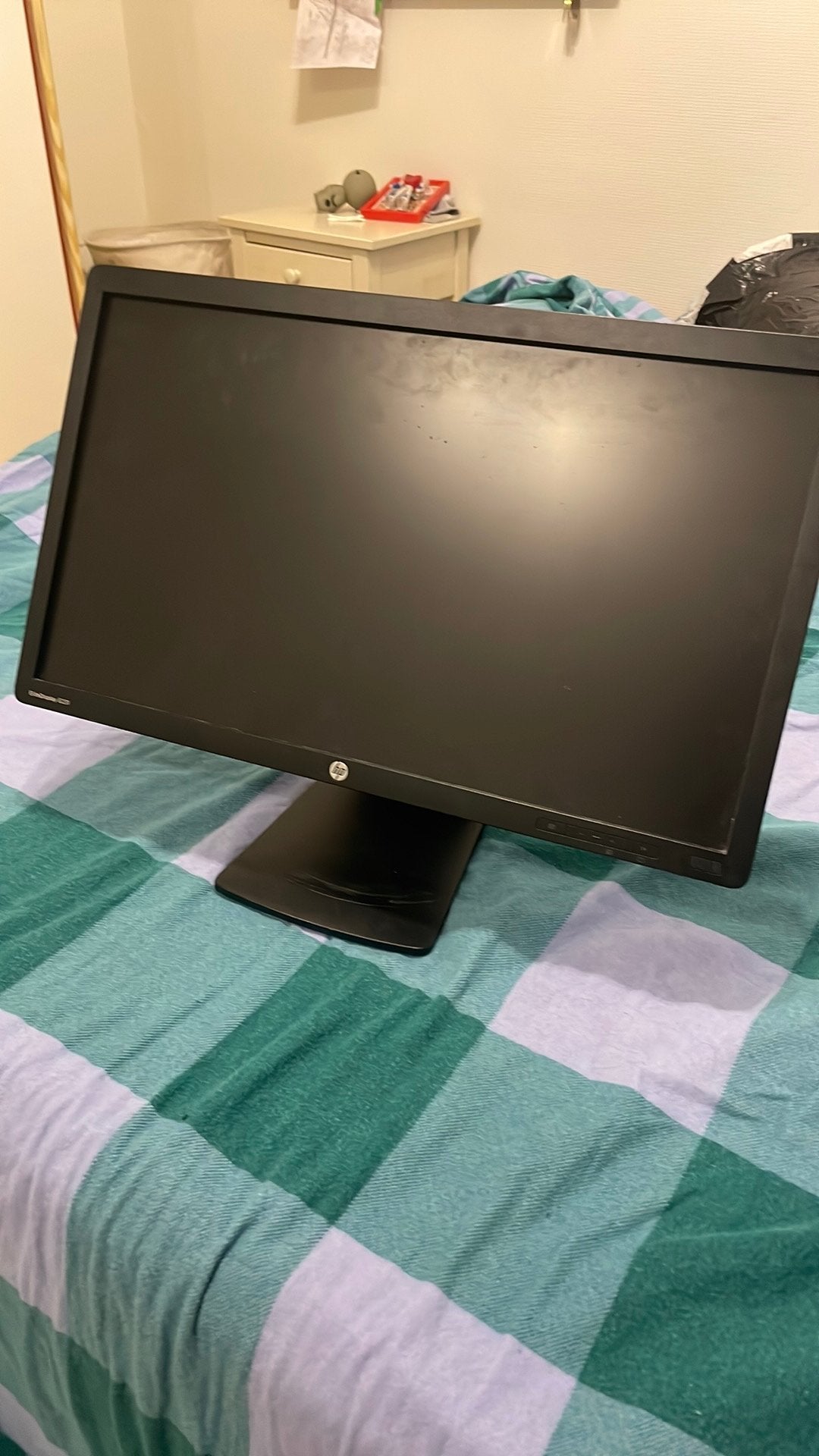 Hp monitor, Computers en Software, Monitoren, Ophalen, Zo goed als nieuw, 60 Hz of minder, Kantelbaar