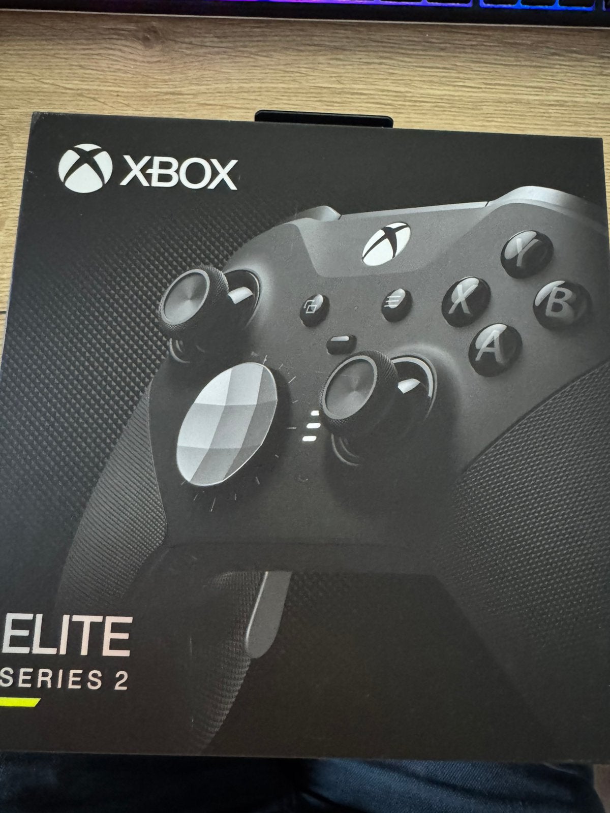 Xbox Elite series 2 controller, Consoles de jeu & Jeux vidéo, Consoles de jeu | Xbox | Accessoires, Enlèvement, Comme neuf, Contrôleur