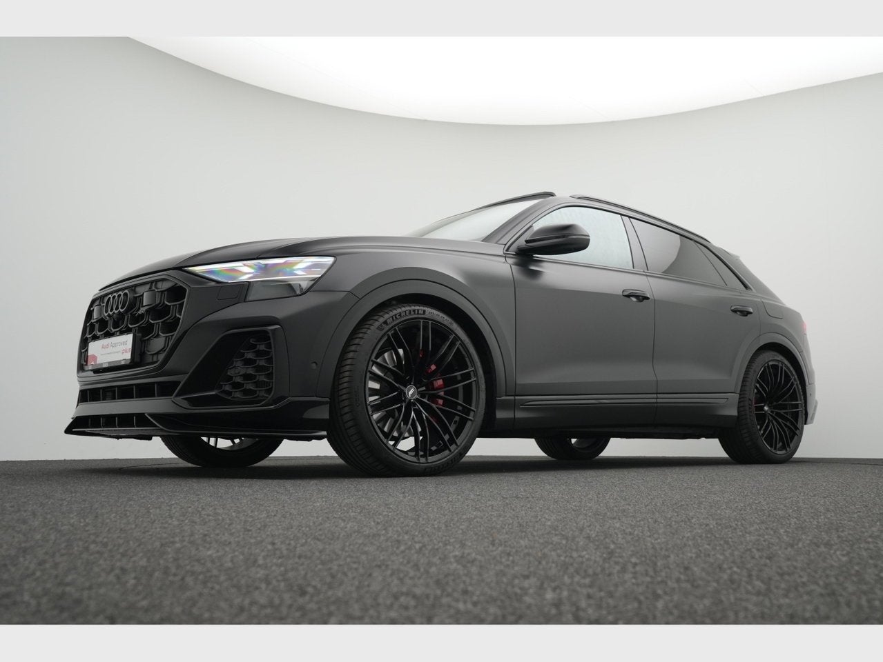 Audi Q8 SUV ABT Aero / Matt PPF / B&O 3D advanced / Alcantar, Auto's, Automaat, https://public.car-pass.be/vhr/c0ecbfdb-0a0d-4671-99ee-993513619cc5