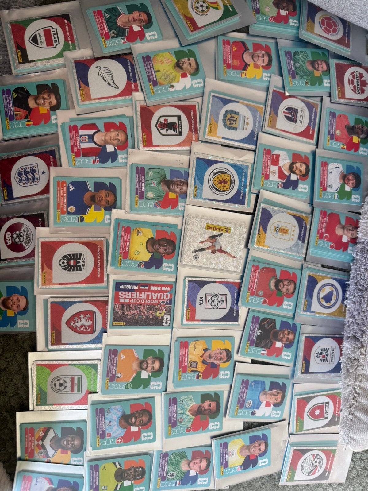 (Presque) toutes les cartes panini WK2026, Enlèvement ou Envoi, Comme neuf