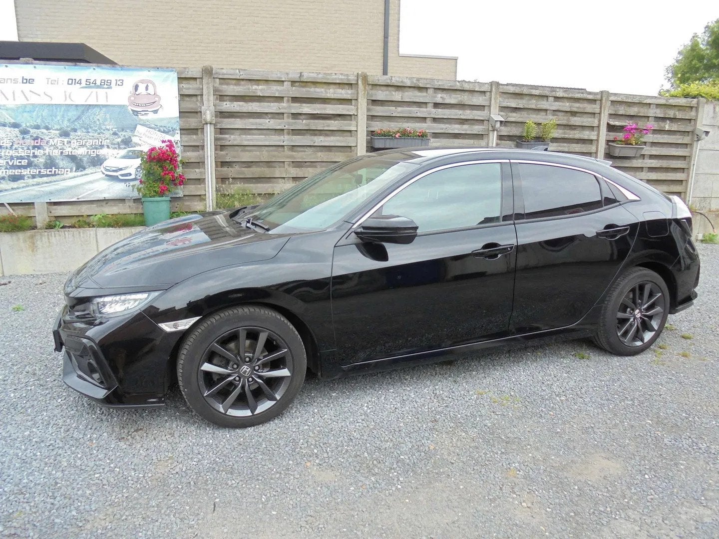 Honda Civic 1.0 i-VTEC Elegance MY21 prachtwagen (bj 2021), Auto's, Stof, Gebruikt, 110 g/km, Bedrijf