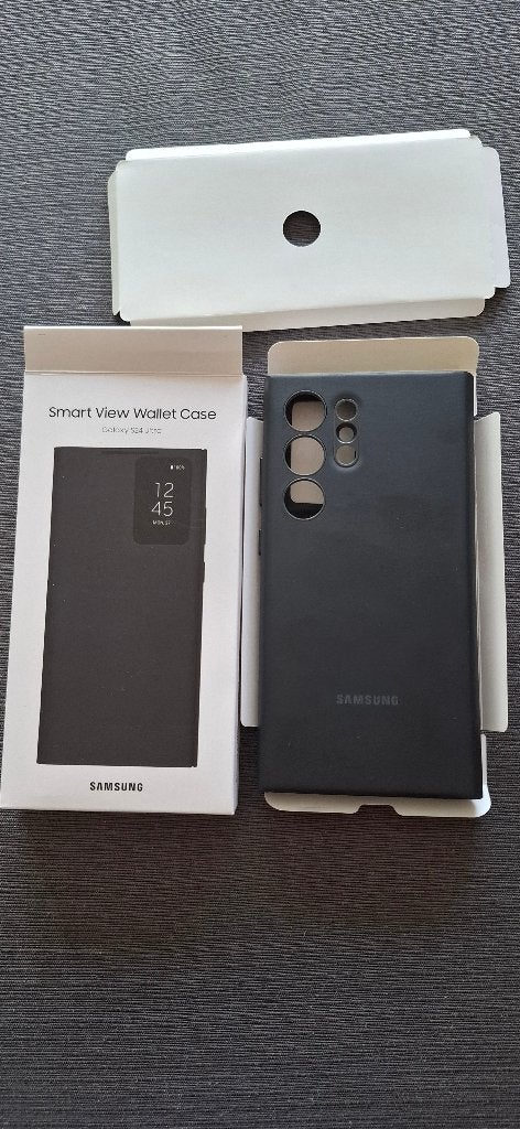 S24 Ultra Smart Vieuw Cover, Enlèvement, Neuf, Autres modèles, Étui à rabat