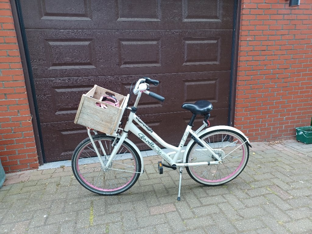 Meisjesfiets Gazelle "miss grace", Fietsen en Brommers, Ophalen, Terugtraprem, 24 inch, Zo goed als nieuw