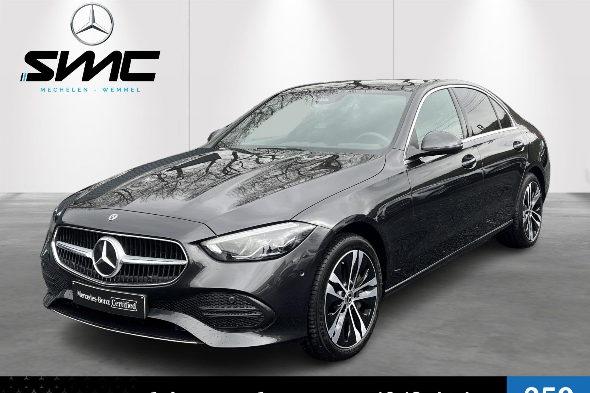 Mercedes-Benz C-klasse C 300 e Luxury Line, Automaat, 4 deurs, Zwart, 4 cilinders