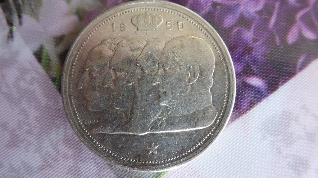 ancienne pièce de 100fr belge en argent, Collections, Enlèvement, Utilisé