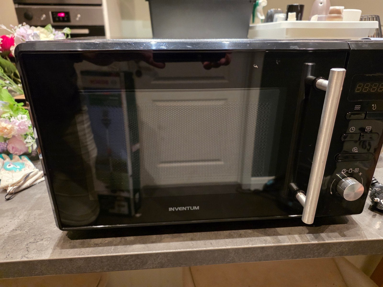 Microgolf oven, Ophalen, Oven