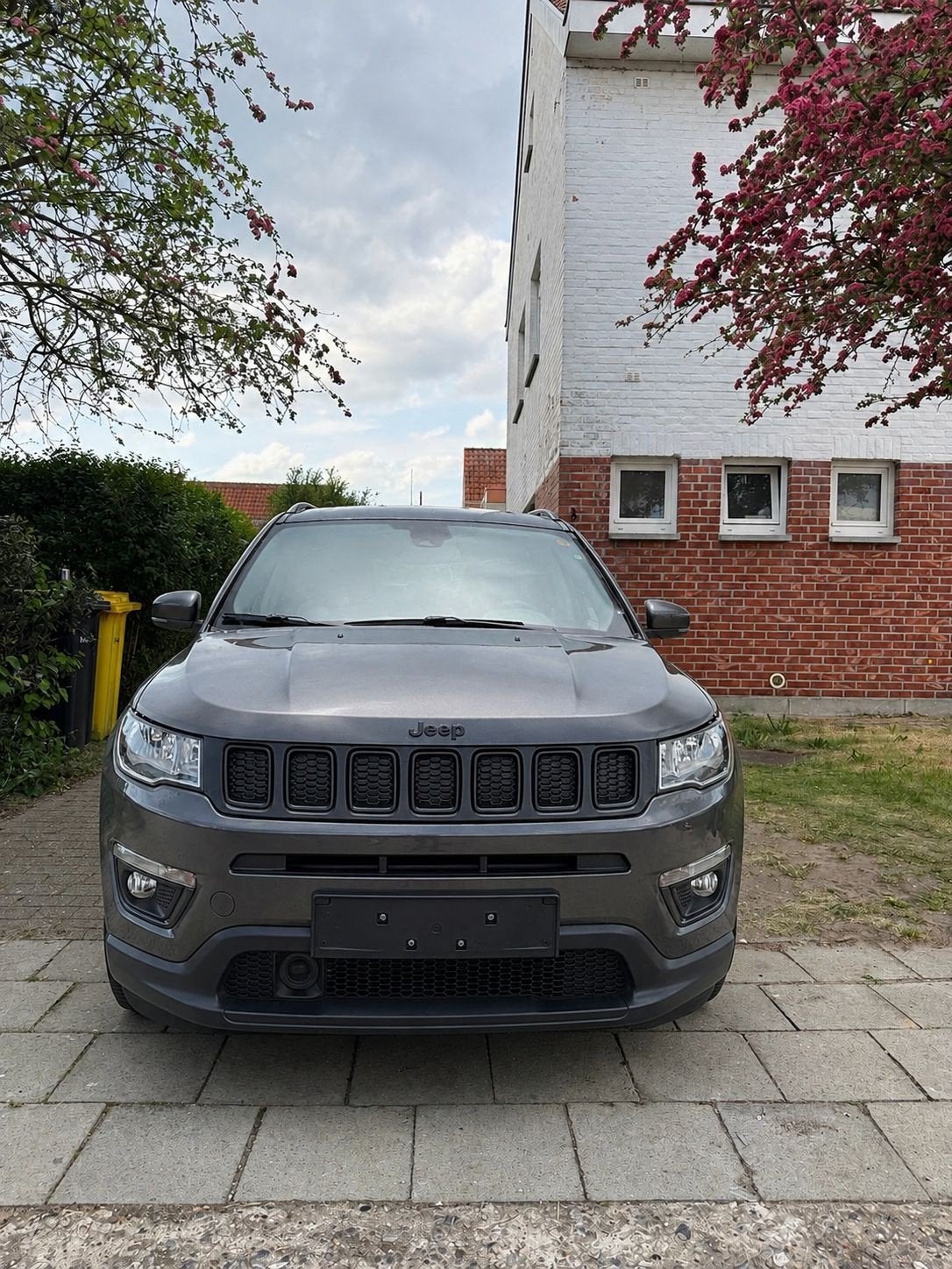 Jeep compass 1.4 turbo benzine, Auto's, Jeep, Voorwielaandrijving, 4 cilinders, Bruin, Leder en Stof