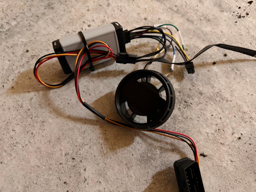 Manomètre pour Mazda MX5 ND, Enlèvement
