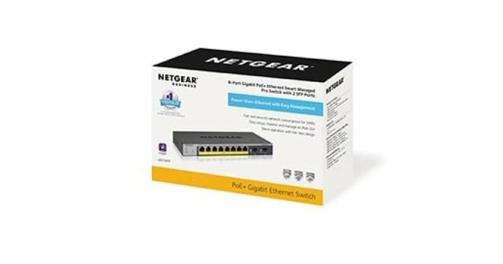NETGEAR GS110TP PoE switch - 10 poort netwerk, Ophalen of Verzenden, Gebruikt