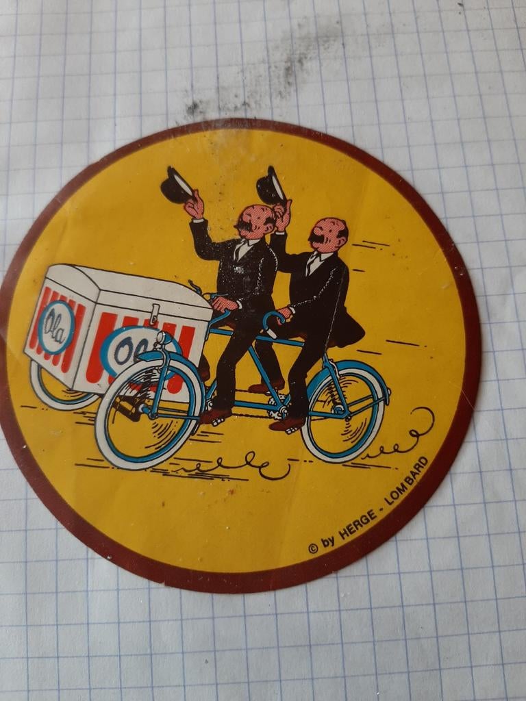 Kuifje sticker ola, Envoi