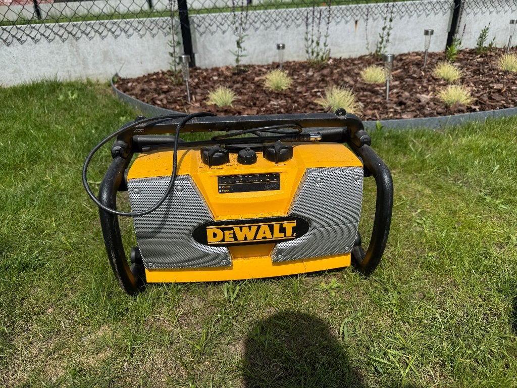 Radio de chantier Dewalt, Enlèvement, Utilisé, Radio de chantier