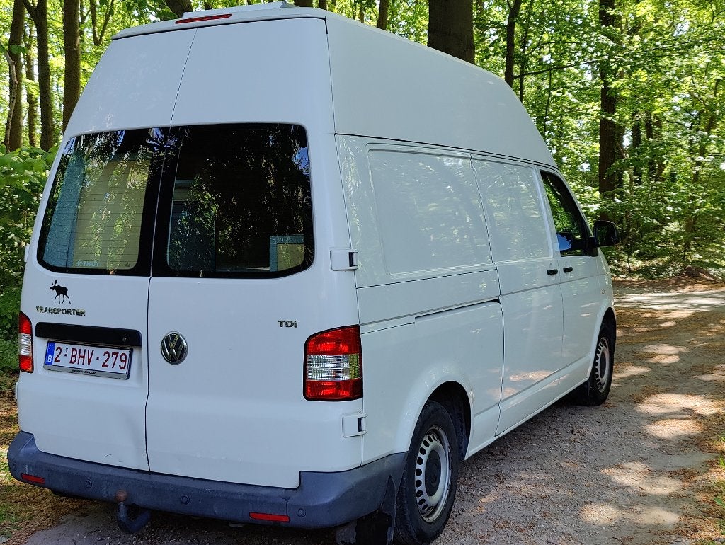 Kampeerbus wit Volkswagen Transporter, Chemisch toilet, Airbags, Volkswagen, Tot en met 3