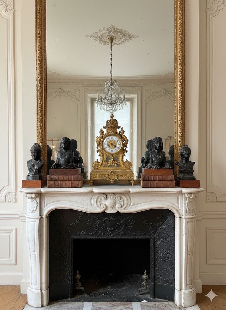 Figurines en fonte réalisées par l'artiste France, Enlèvement