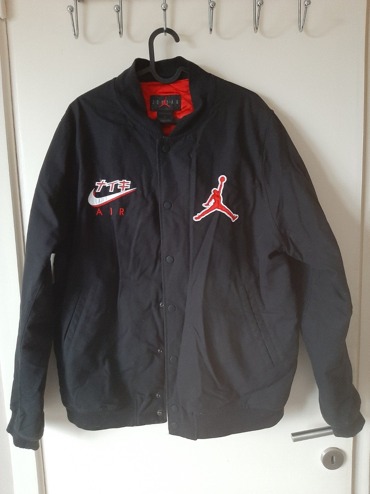 Zwarte Nike Jordan Legacy Canvas herenjack, Vêtements | Hommes, Vestes | Été, Enlèvement, Neuf, Taille 52/54 (L)