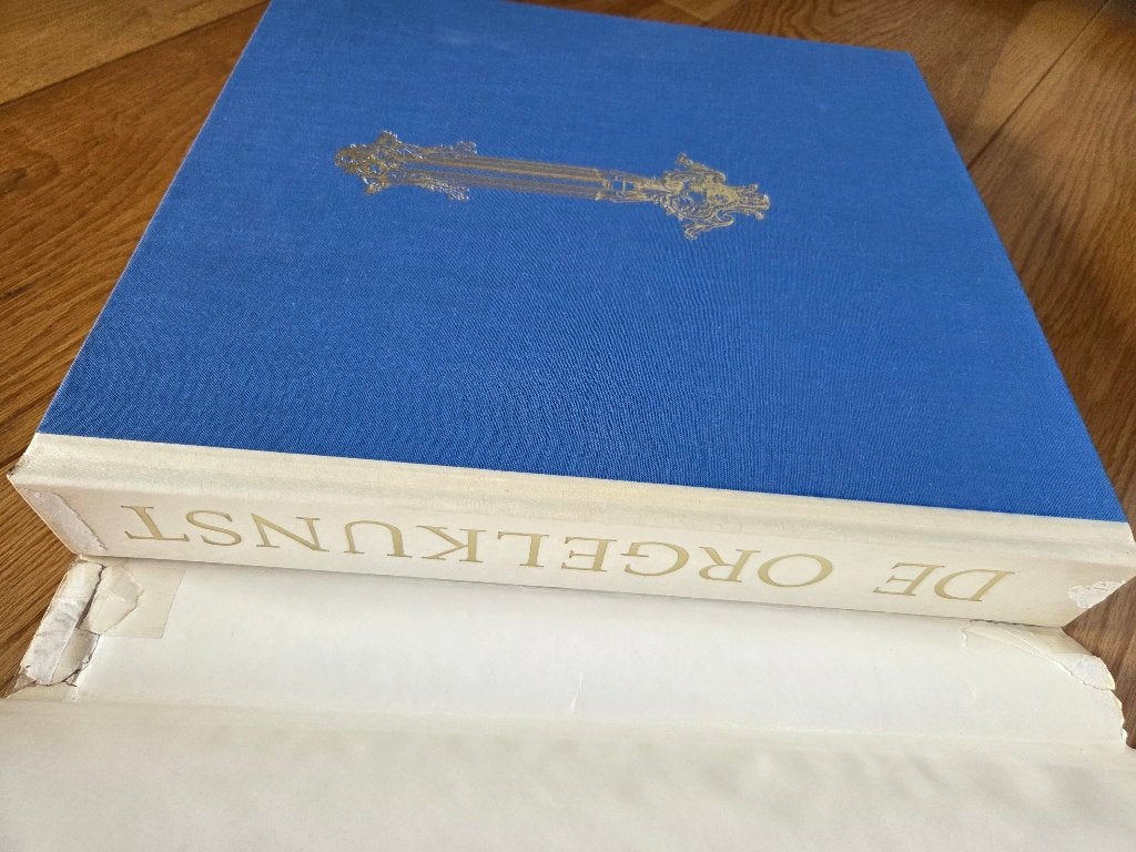 livre d'art DE ORGELKUNST IN DE NEDERLANDEN + 2LP - MF/NL, Enlèvement ou Envoi, Utilisé, Instrument, Peeters/Vente
