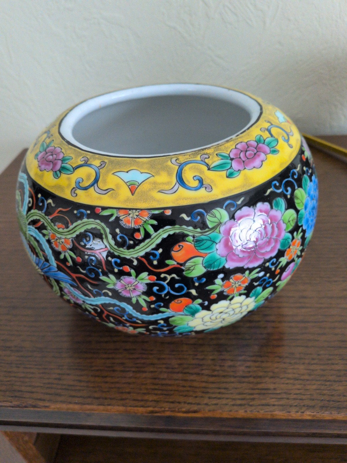 Japanse bloempot 25 cm doorsnede, hoogte 16 cm, Ophalen