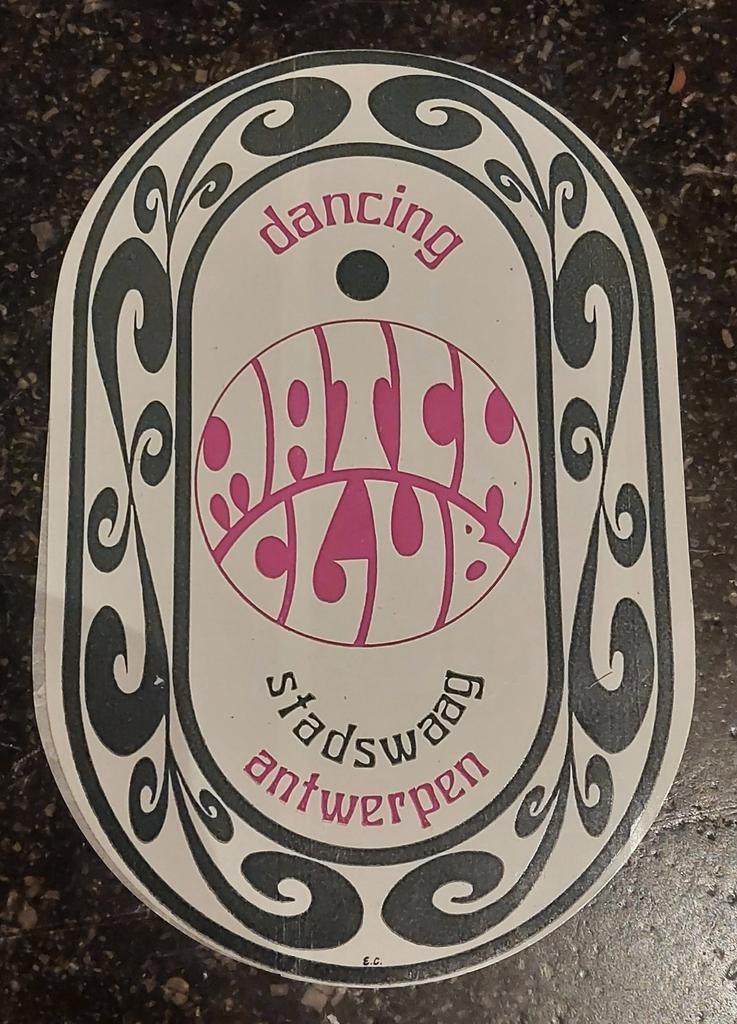 Sticker Café Antwerpen Match Club, Ophalen of Verzenden