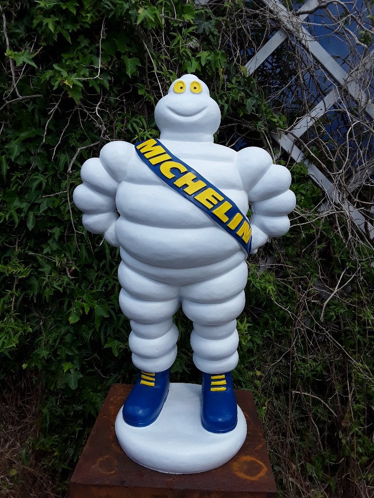 Michelin pop Bibendum, Ophalen