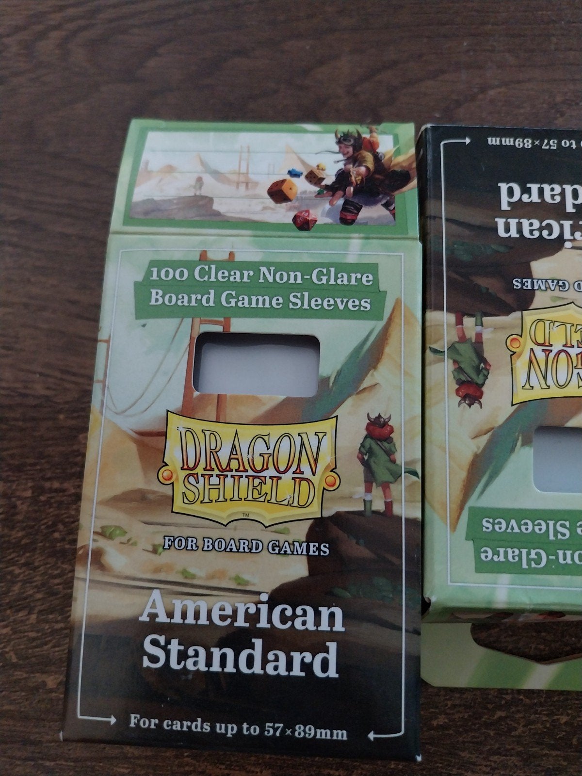 3 x 100 clear non-glare Board Game Sleeves, Hobby en Vrije tijd, Gezelschapsspellen | Overige, Ophalen of Verzenden, Zo goed als nieuw