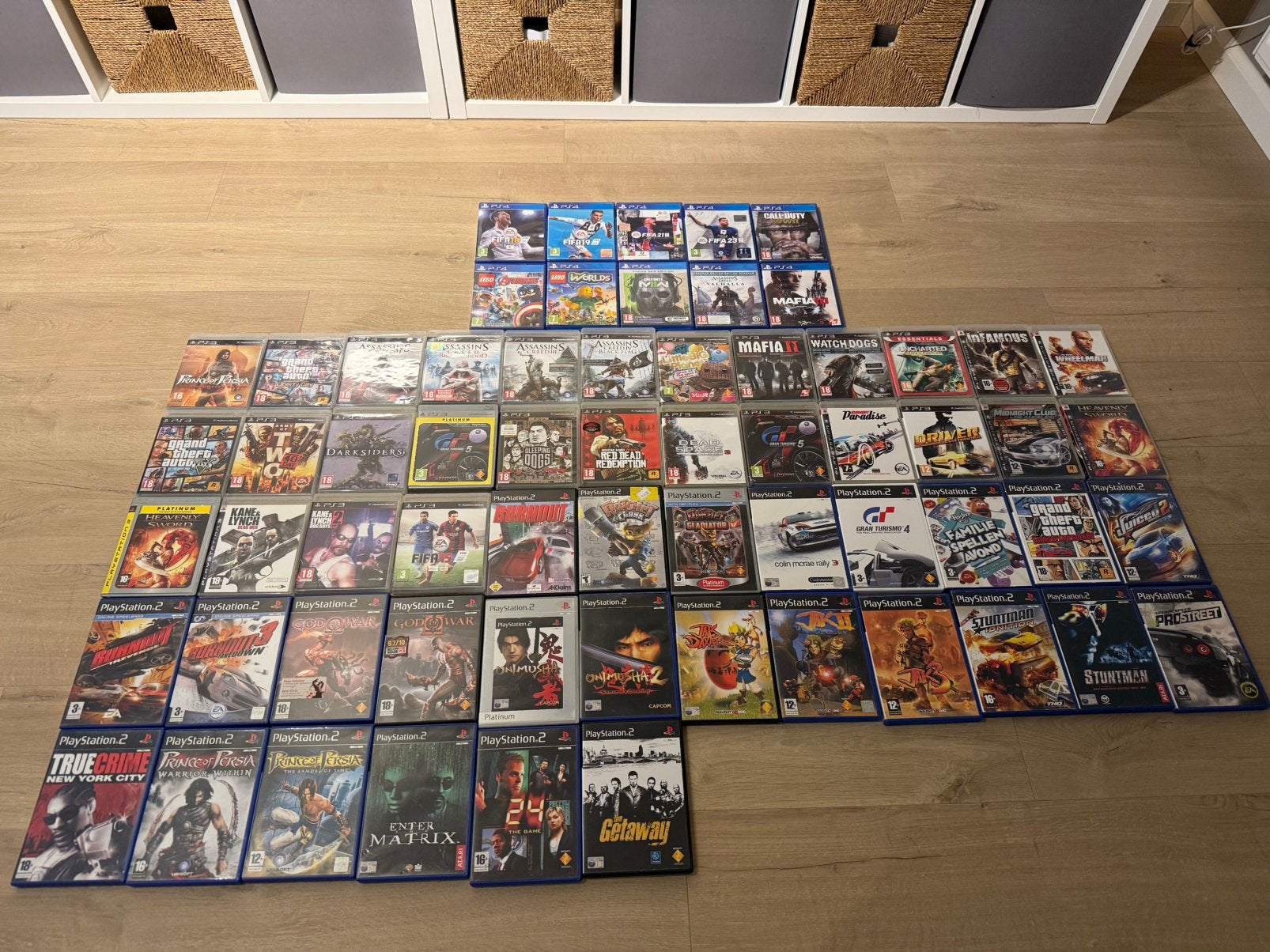 Lot PS2-PS3-PS4 games, Games en Spelcomputers, Games | Sony PlayStation 2, Ophalen of Verzenden, Zo goed als nieuw