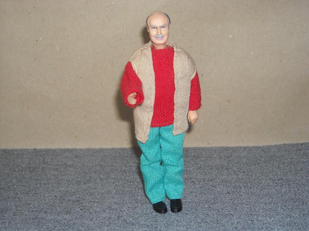 Lundby popje opa, Verzamelen, Ophalen of Verzenden, Gebruikt, Popje