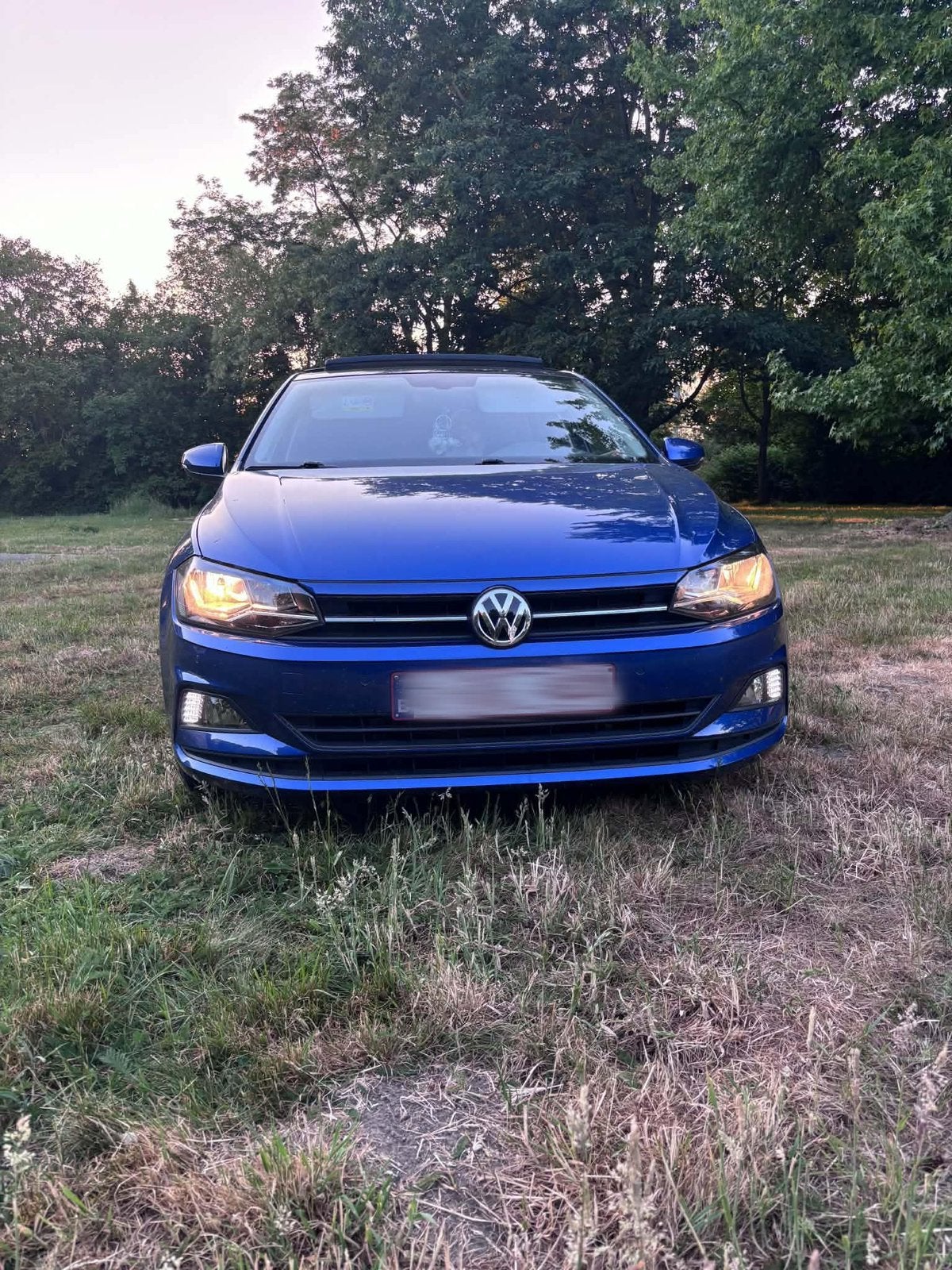Vw polo 2020, Auto's, Voorwielaandrijving, Stof, Blauw, 5 deurs