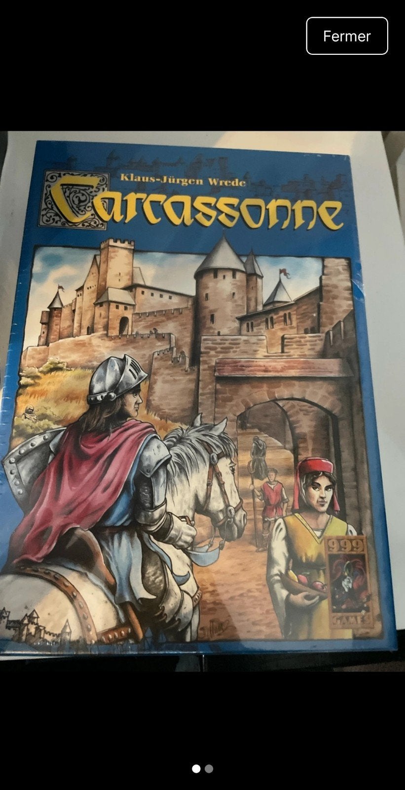 jeu carcassonne neuf sous blister cellophane, Enlèvement ou Envoi