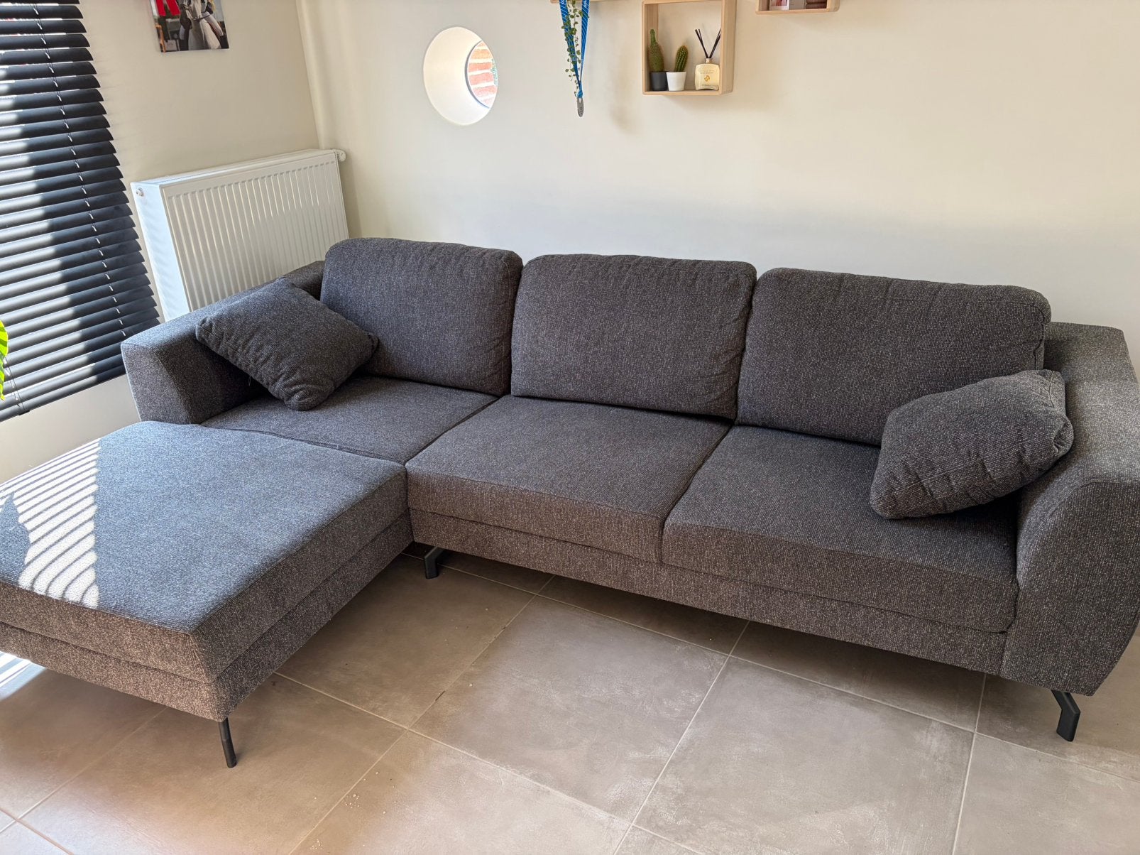 Hoekzetel driezit, Huis en Inrichting, Ophalen, Zo goed als nieuw