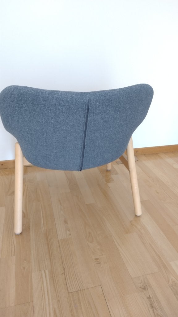 Fauteuils/chaises Ikea Vedbo, comme neufs, bleu, Maison & Meubles, Fauteuils, Comme neuf, Enlèvement