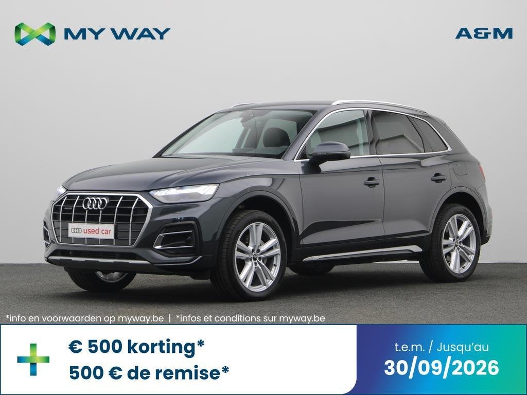 Audi Q5 PHEV Q5 PHEV 50 TFSIe Quattro Advanced S tronic (220, Automaat, https://public.car-pass.be/vhr/7e3c090c-fa6f-43cf-b6ff-19b756d83601