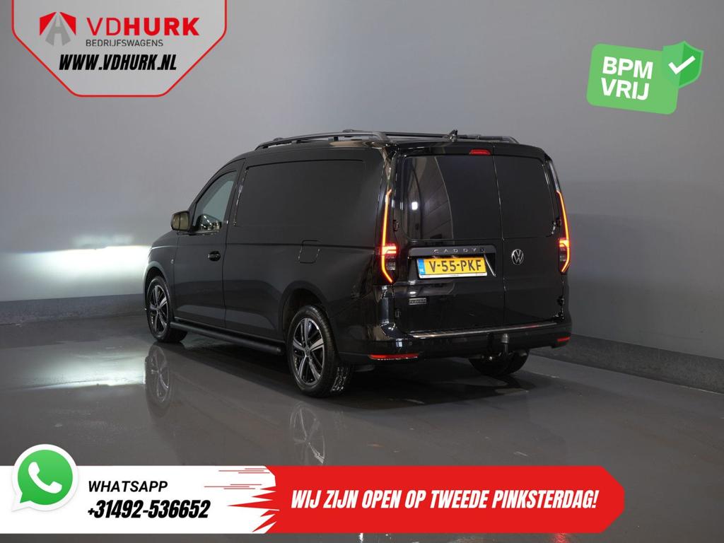 Volkswagen Caddy Cargo Maxi 2.0 TDI 125 pk DSG Aut. Black Ed, Automaat, Parkeersensor, Zwart, Bedrijf