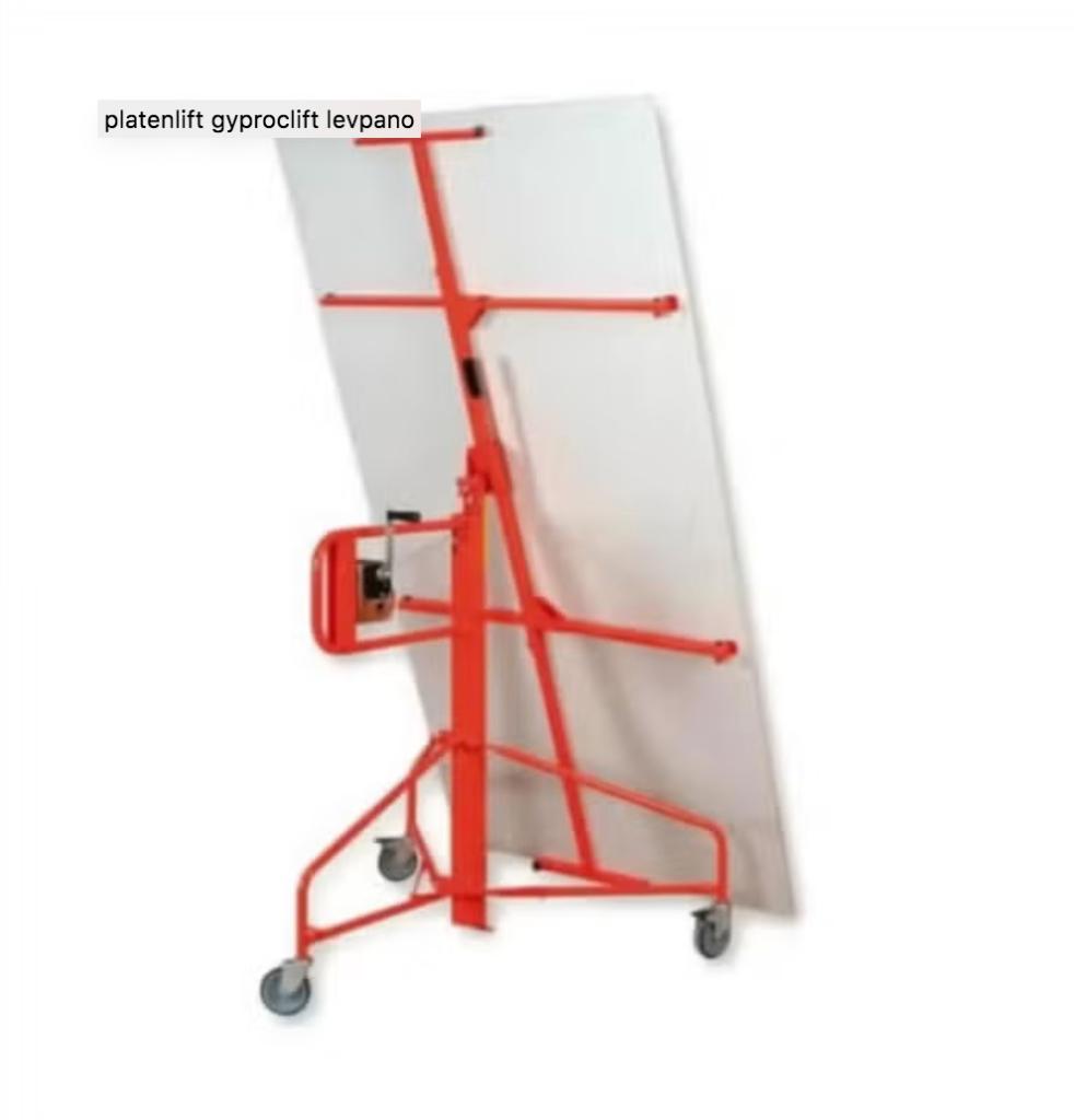 platenlift gyproclift levpano, Doe-het-zelf en Bouw, Ophalen, Gebruikt