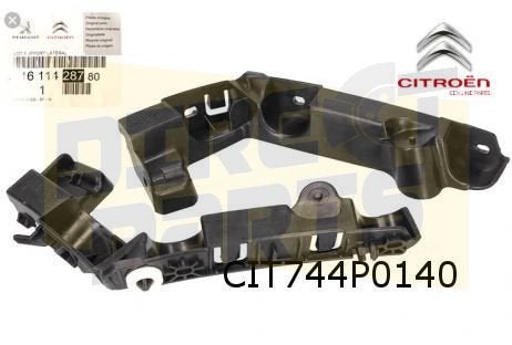 Citroën C4 Cactus (6/14-2/18) achterbumpersteun Links + Rech, Auto-onderdelen, Verzenden, -, Nieuw, Achter