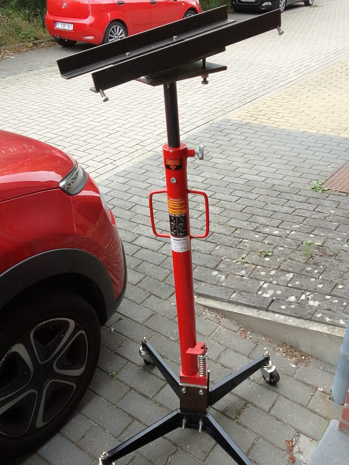 Cric de boîte et support moteur, Enlèvement, Comme neuf