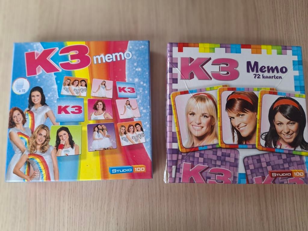 K3 memo spel, Hobby en Vrije tijd, Gezelschapsspellen | Overige, Ophalen