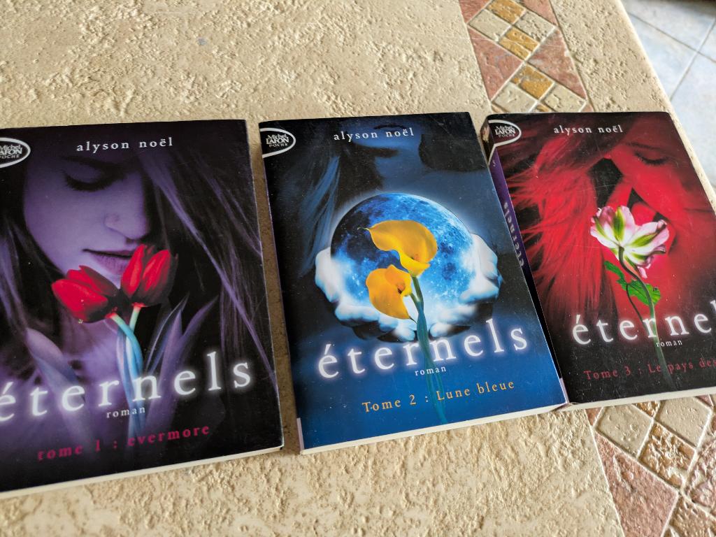 Tomes 1, 2 et 3 - série "éternels" de Alyson Noël pour 2,5€., Envoi, Utilisé, Alyson Noël