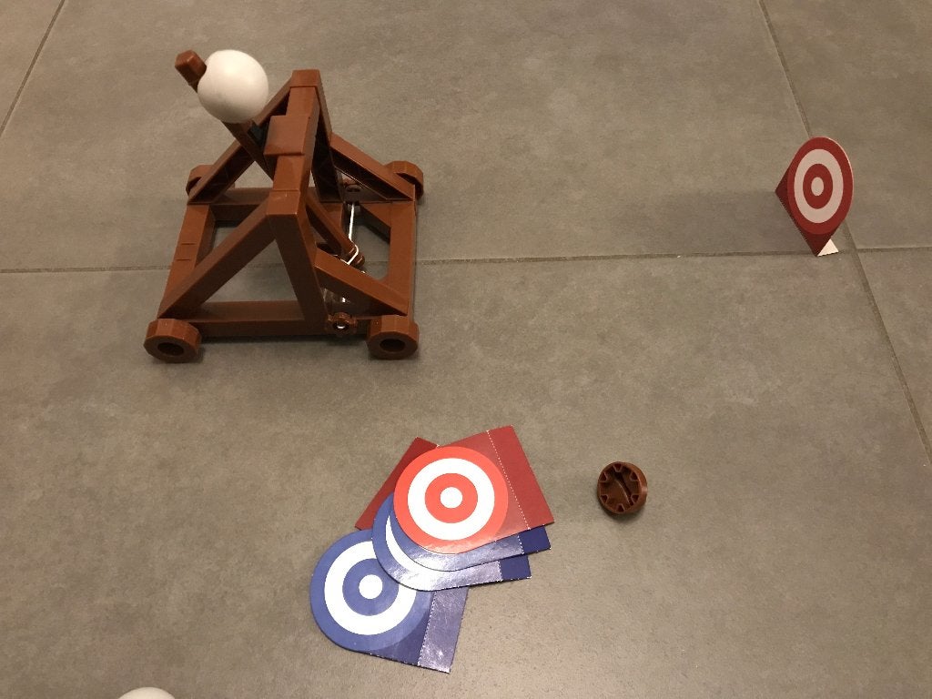 Katapult spel, Ophalen of Verzenden, Gebruikt