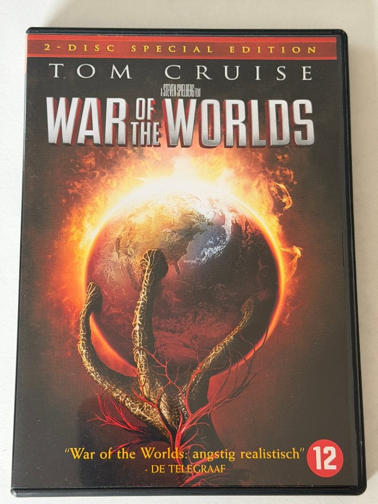 War Of The Worlds (2-Disc Special Edition), Cd's en Dvd's, Dvd's | Science Fiction en Fantasy, Gebruikt, Actie, Vanaf 12 jaar