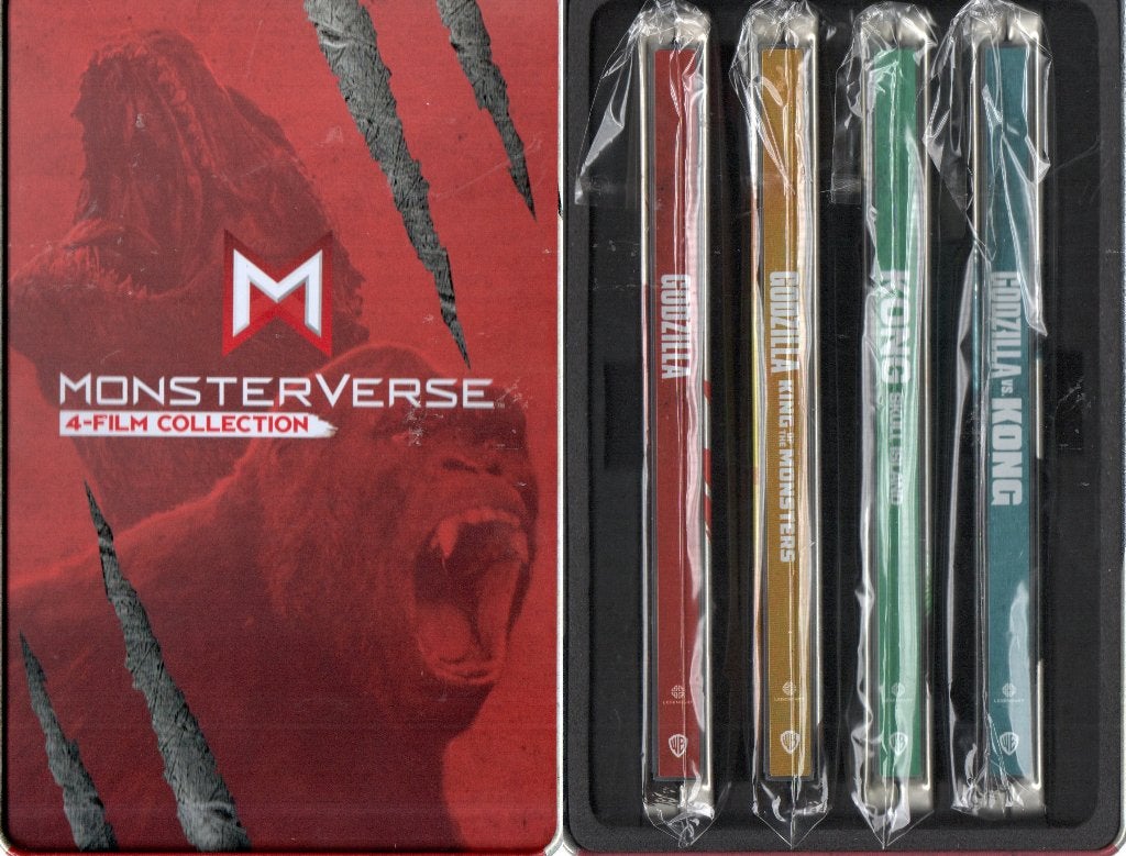 m monsterverse "steelbook" (4kultra-hd+blu-ray) nieuw, Cd's en Dvd's, Boxset, 4K Ultra HD Blu-ray, Ophalen of Verzenden, Zo goed als nieuw