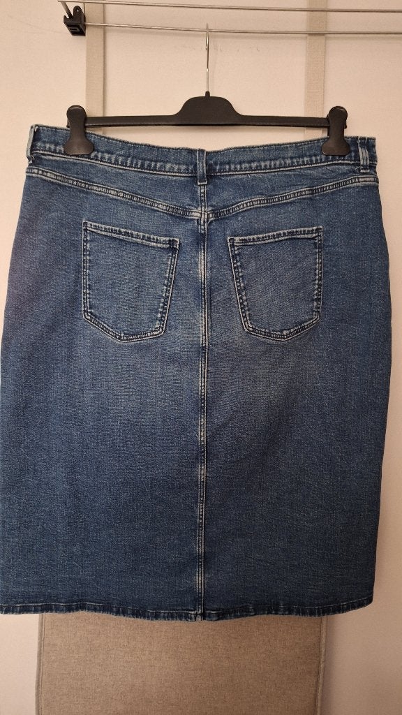 Jeansrok C & A Wear the Change maat 48, Blauw, Maat 46/48 (XL) of groter, Nieuw, Ophalen of Verzenden