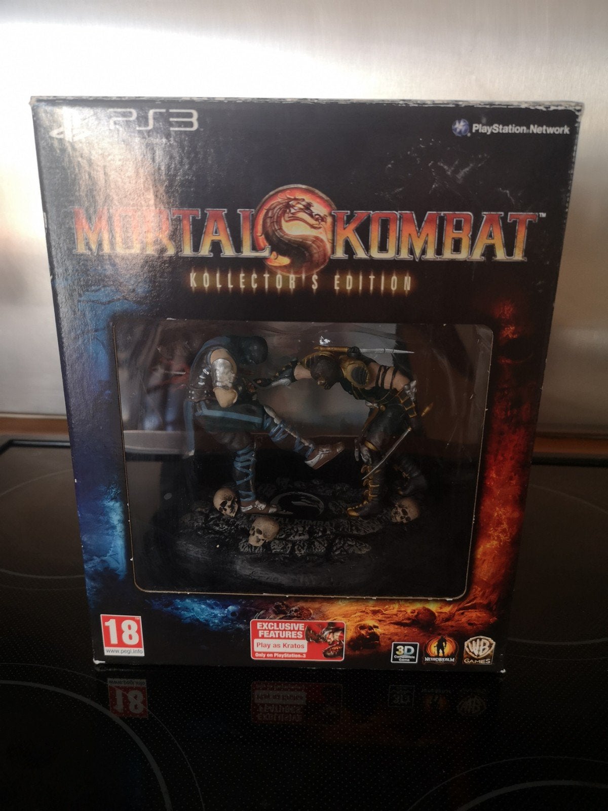 Mortal Kombat 9 Kollector's Edition PS3 - DOOS + BEELDJE (LE, Hobby & Loisirs créatifs, Wargaming, Enlèvement, Comme neuf