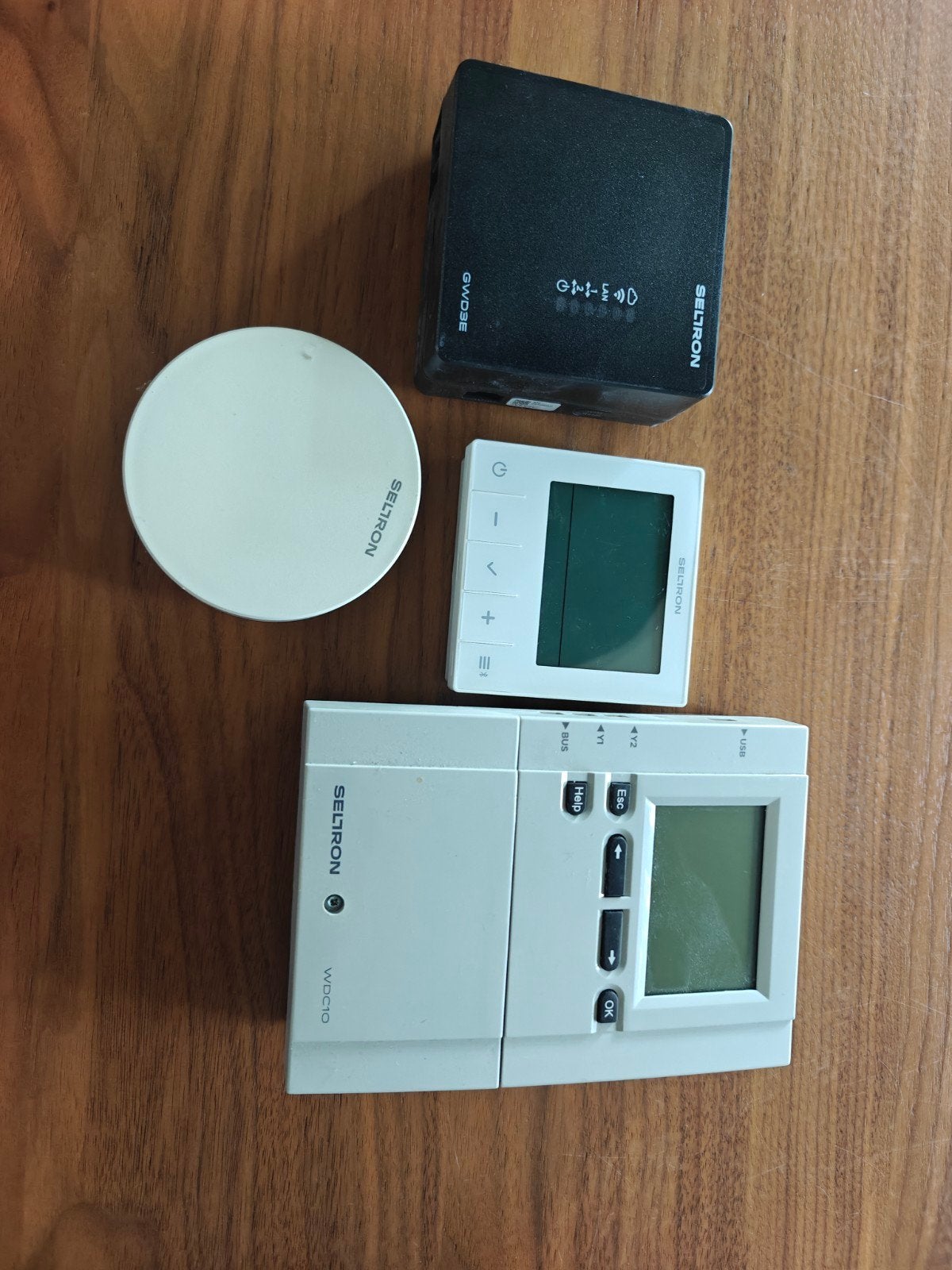 Seltron Slimme Verwarmingsregeling Set (WDC10, GWD3E, RCD20), Doe-het-zelf en Bouw, Ophalen of Verzenden, Slimme thermostaat, Zo goed als nieuw