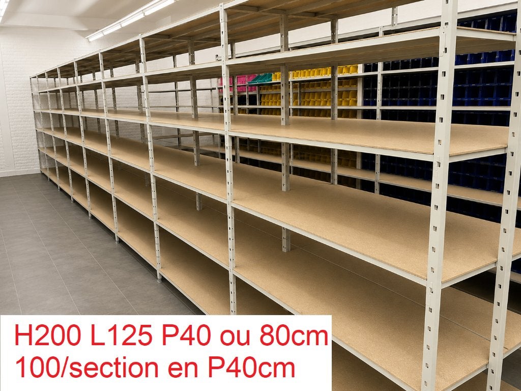 ️ Industriële schappen — Palletstellingen, Ophalen