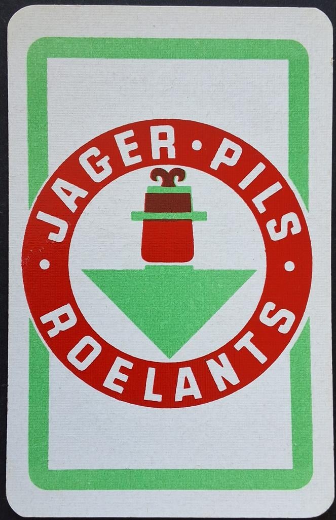 1 Speelkaart  Jager Pils, Verzamelen, Ophalen of Verzenden