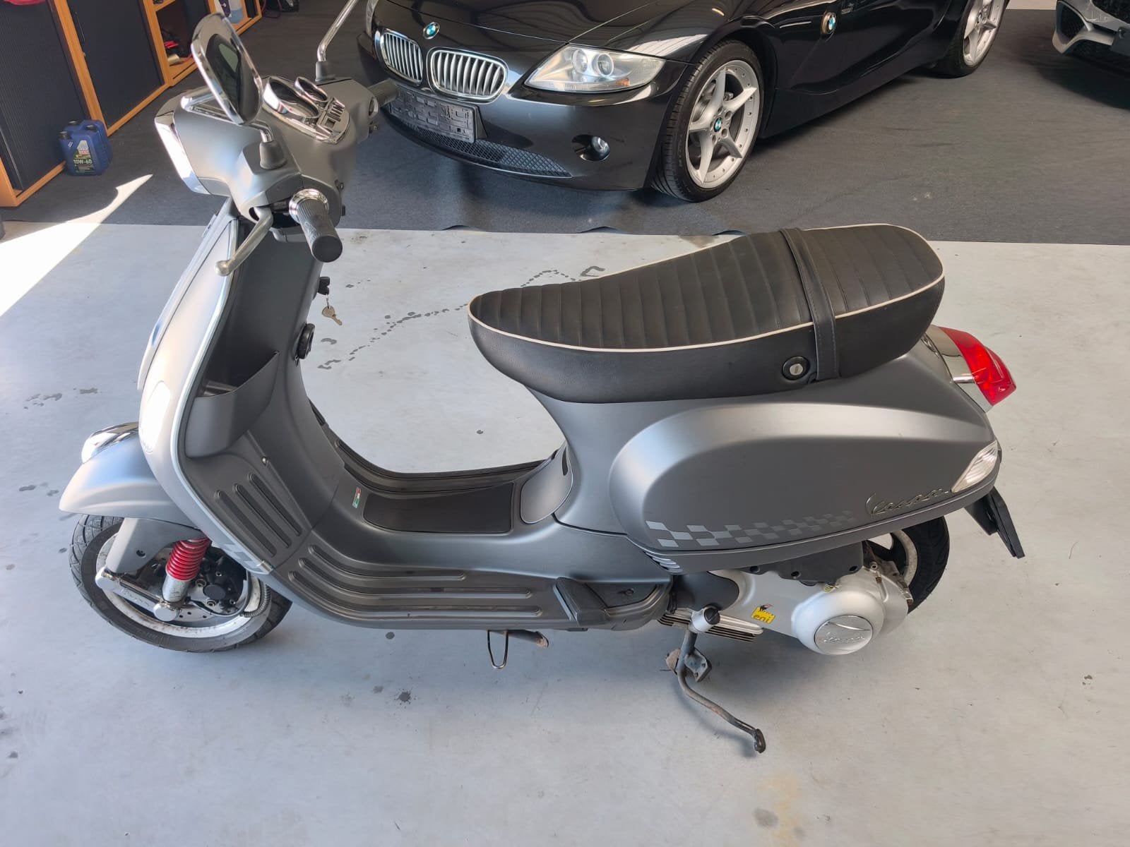 vespa S 125ie mat grijs, Motoren, Particulier, 125 cc