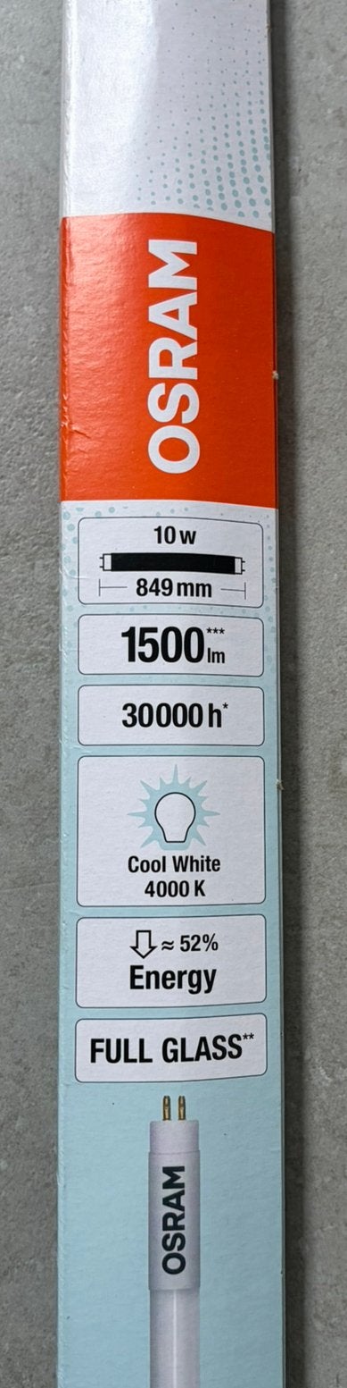 Osram LED TL-lamp T5 10W 84,9 cm koud wit, Ophalen, Zo goed als nieuw, Osram