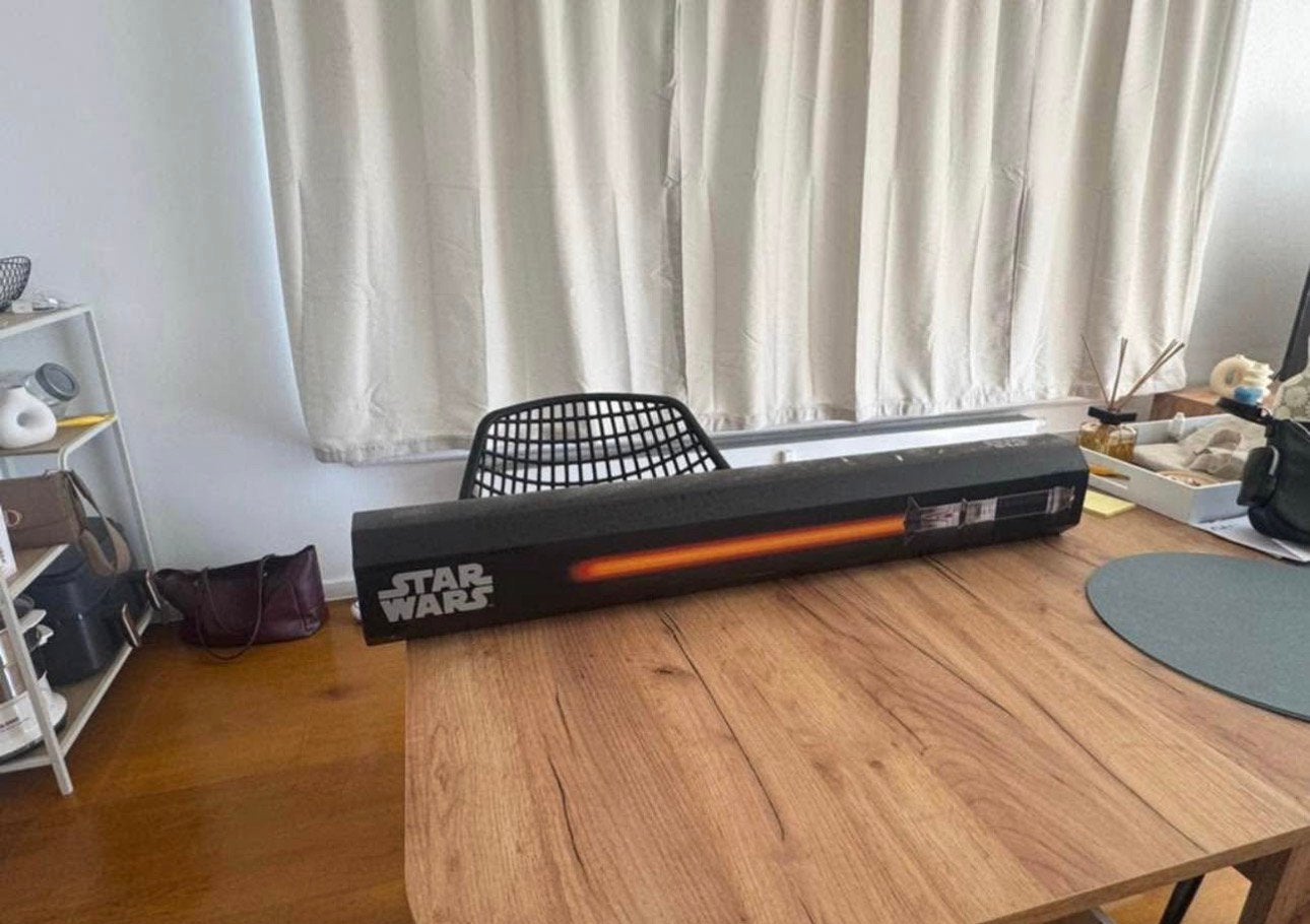 Lightsaber star wars, Ophalen, Zo goed als nieuw