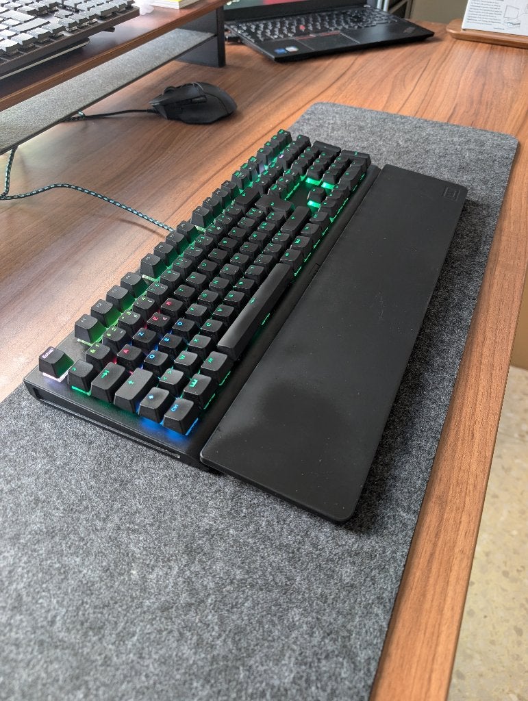 Wooting two HE - Analoog toetsenbord van volledig formaat, Ophalen, Azerty, Zo goed als nieuw, Multimediatoetsen