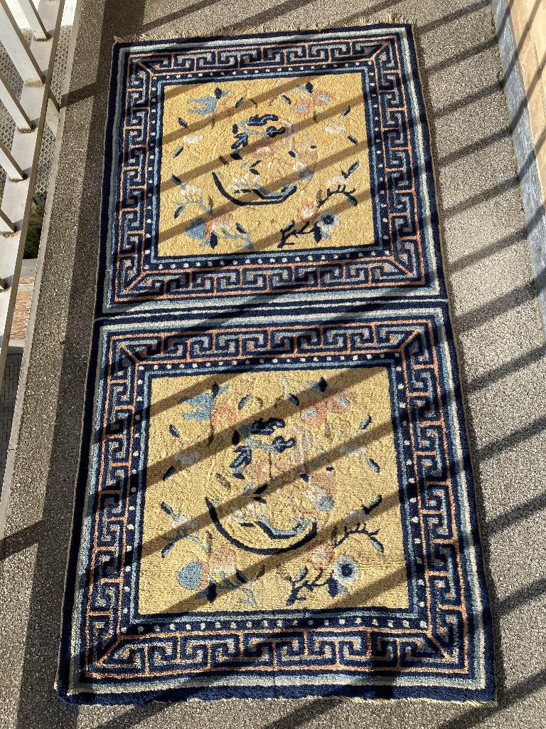 Chinese tapijt, Gebruikt, Overige kleuren, 100 tot 150 cm, 50 tot 100 cm