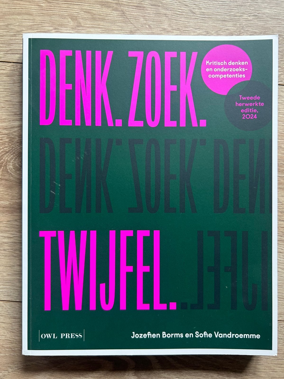 Denk Zoek Twijfel boek, Boeken, Ophalen, Nieuw